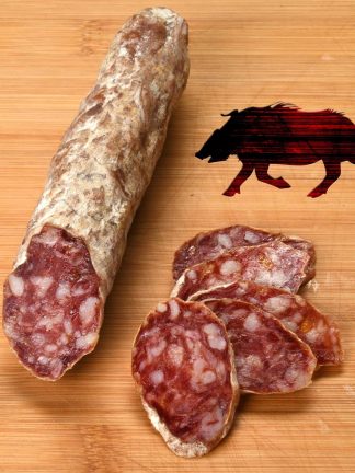 photo saucisson tranché sanglier le marche de babette