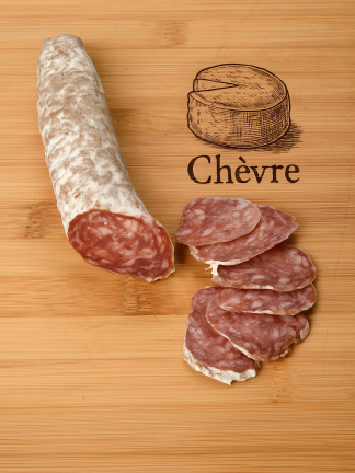 Saucisson Sec Artisanal au Fromage de Chèvre
