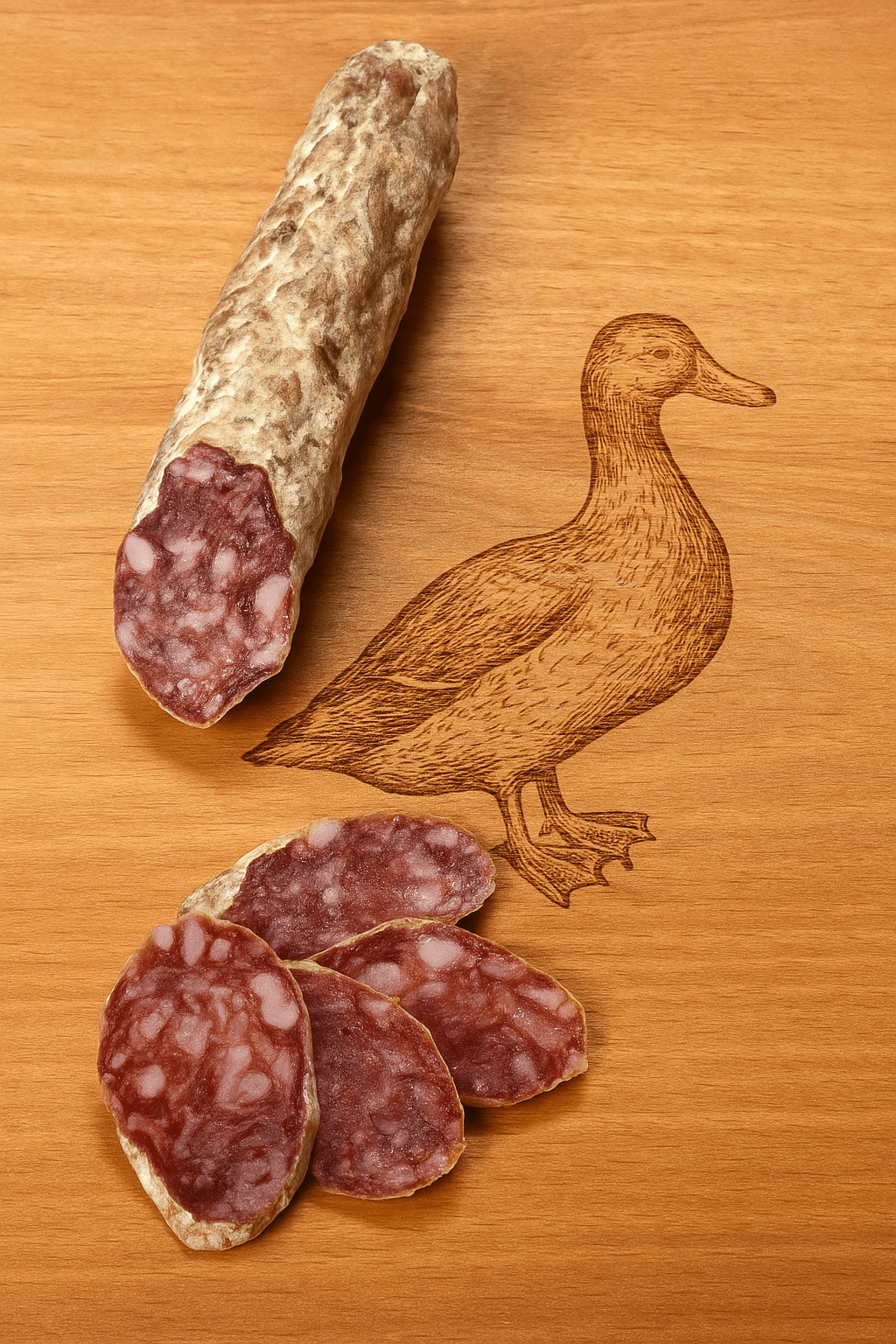 Saucisson Sec au Canard Artisanal