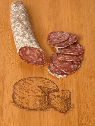 Saucisson Sec Artisanal au Camembert
